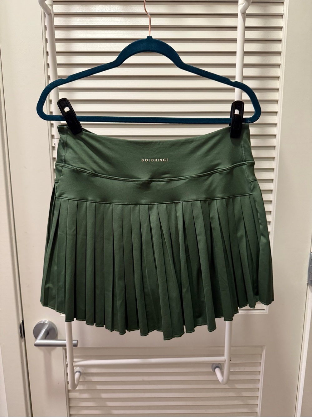 GOLDHINGE Forest Green Tennis Skirt XL